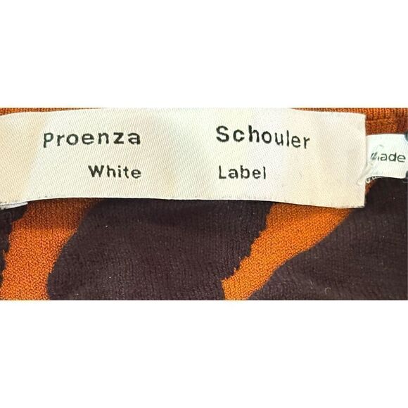Proenza Schouler White Label Razor Front Mini Dress NWT Size Small - Picture 10 of 12